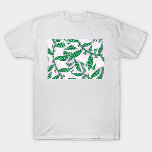 Pink green oshu T-Shirt